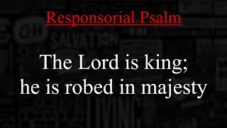 Christ the King Nov 24 2024  Cantor  Piano  Respond amp Acclaim [upl. by Blim]