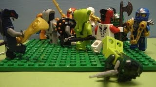 Lego Ninjago Stop Motion The Serpentines Revenge [upl. by Anilecram]