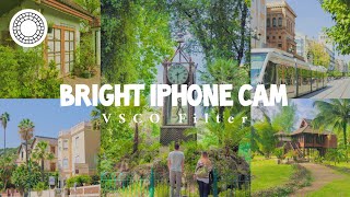 Bright Iphone Cam VSCO Filter  vsco photo editing tutorial [upl. by Ylrebmyk]