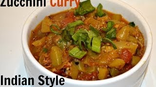 Zucchini Curry Indian recipe video by Chawlas Kitchen Episode 165 [upl. by Ilana817]