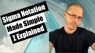 Sigma Notation Made Simple  How To Do Repeat Sums in Mathematics [upl. by Leamsi267]