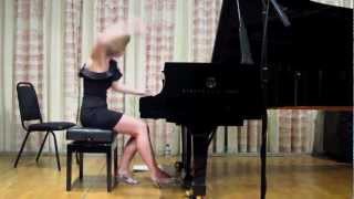 Kapustins quotPreludequot Concert Etude No1 performed by Helen Nicholas [upl. by Lrae]