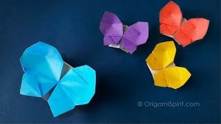 Origami ButterflyBox  Caja Mariposa [upl. by Paluas]