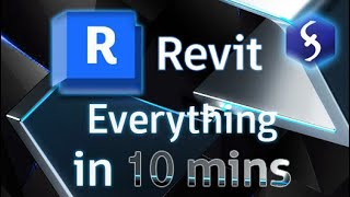 Revit  Tutorials for Beginners in 10 MINUTES   COMPLETE GUIDE [upl. by Ziul]