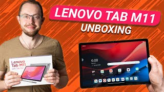 Lenovo Tab M11 with Pen Unboxing amp First Impressions [upl. by Kehr]