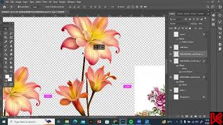 Applying Effects to create shirt Design for textile designing in adobe photoshop zoom classes [upl. by Tsepmet]