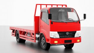 RELEASE DYNA STANDARD FLATBED MUATAN BATA HEBEL MOD BUSSID TERBARU 2025 [upl. by Docile]