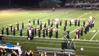 Eastlake High School Marching Band Sammamish 2012 [upl. by Reffinnej]