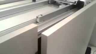 鴻發裝飾五金有限公司  自由切割平趟門路軌 Honest Hardware Supplier Co Ltd  Free Size Coplaner Sliding Door System [upl. by Inafit]