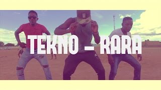 TEKNO Rara  Dance routine Audio Muted [upl. by Ecirb]