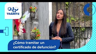 ¿Cómo sacar el certificado de defunción [upl. by Oicirbaf347]