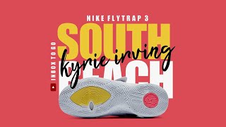 NIKE Kyrie Flytrap 3 SOUTH BEACH 2020 DETAILED LOOK PRICE  RELEASE DATE [upl. by Nigrom]