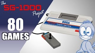 The SEGA SG1000 Project  All 80 SG1000 Games USEUJP [upl. by Phelips]