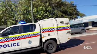 WAPOL Hilux Pod amp Unmarked VW Responding 11424 [upl. by Durston]