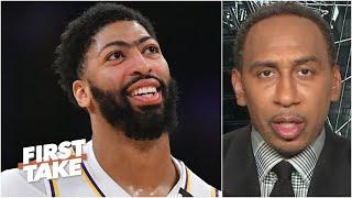 Can the Lakers win a championship with Anthony Davis as the best player  First Take [upl. by Ilamad968]