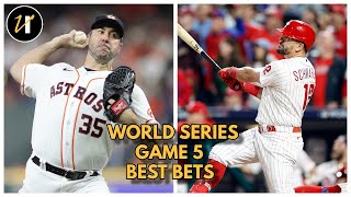 MLB World Series Game 5 Best Bet with Joe Osborne  November 3rd [upl. by Korb]