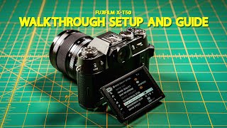 Fujifilm XT50 Settings Guide and Camera Walkthrough  FULL TUTORIAL [upl. by Raven]