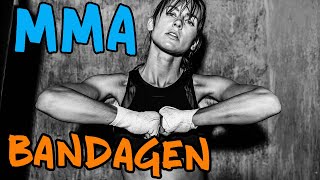 HÄNDE BANDAGIEREN FÜR MMA  So machst du es richtig HAND WRAP [upl. by Ydeh]