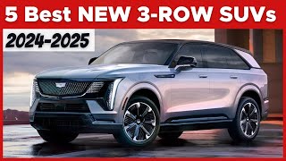 Best NEW 3ROW SUVs For Big Families in 20242025 [upl. by Emylee]