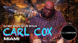 CARL COX  Club Space Miami SUNRISE DJ SET presented by Link Miami Rebels [upl. by Hackathorn]