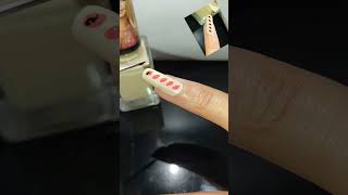 Safetypin nailart💅 super easy try it shorts ytshorts [upl. by Arita]