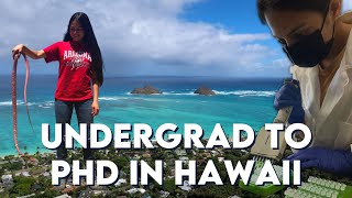 How I Became a Researcher Undergrad to PhD Journey  Oceanography PhD in Hawaii [upl. by Noemis]