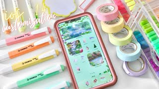 IOS 14 iphone customization ✨🍃 easy howto step by step [upl. by Reeve]