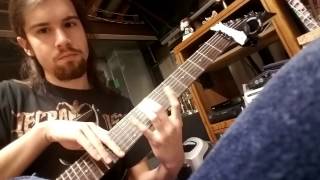 How to play fast Harmonics on guitar Alkaloid quotCthulhuquot style [upl. by Lira]