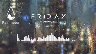 How To Make Your Desktop Look Clean With Rainmeter Mond  Add Clocks And More To Your Desktop [upl. by Alah]