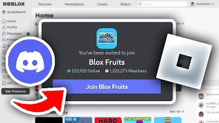 How To Join Blox Fruits Discord Server  Full Guide [upl. by Auos]