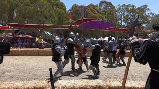 Knight Fights  SLO Central Coast Renaissance Faire 2024 20240721 039047 [upl. by Bruyn]