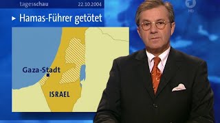 Tagesschau vor 20 Jahren 22102004  Jan Hofer [upl. by Kroy]