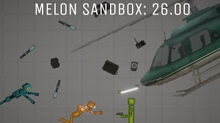 MELON SANDBOX 2600  FULL UPDATE SHOWCASE [upl. by Binnings]