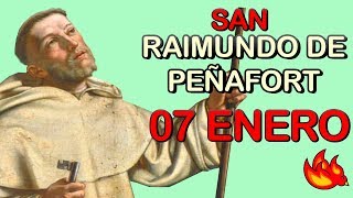 Quien Fue San Raimundo de Peñafort  Santo del Día 7 de Enero [upl. by Julienne]