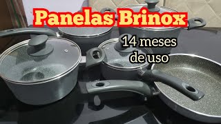 Panelas Brinox Ceramic Life Optima  Após um ano de uso [upl. by Aket]