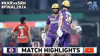 KKR vs SRH Final Match IPL 2024 Highlights  IPL Highlights 2024  KKR vs SRH highlights today [upl. by Aletta]