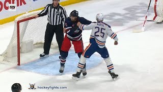 Darnell Nurse vs Brenden Dillon Mar 26 2024 [upl. by Milli]