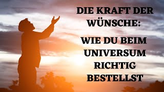 Die Kraft der Wünsche Wie du beim Universum richtig bestellst [upl. by Ivzt]