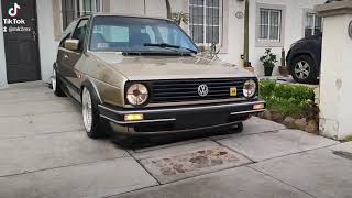 eurostyle golf mk2 dasauto mexico remus vw rabbit [upl. by Acus]