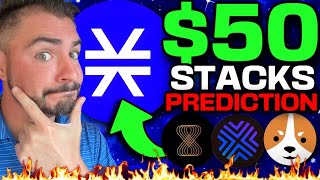 STACKS UNLOCKS 1000000000 BITCOIN ECONOMY STX Price Prediction Can Stacks 100x From Here [upl. by Anerual]