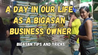 A Day in a Life as a Bigasan Business Owner  Bigasan Business Journey [upl. by Kiona]