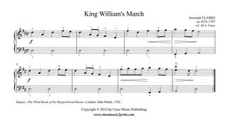 Jeremiah Clarke  King Williams March [upl. by Ahsirat126]