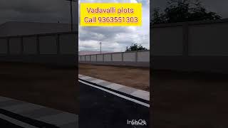 vadavalli land sales coimbatore  on road layout [upl. by Hughett]