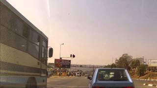 Driving in Swazilands Route MR3 Mbabane  Kwaluseni  Manzini [upl. by Agata]