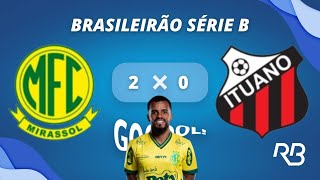 GOL DO MIRASSOL Gol de Danielzinho [upl. by Smallman916]