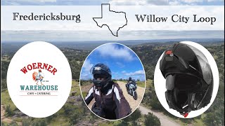 BMW R 1250 RS amp S 1000 XR Willow City Loop Fredericksburg Breakfast and Schuberth C5 Carbon Helmet [upl. by Ayotahs]