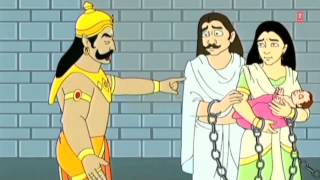 Short Animated Story Shri Krishna Baal Leela Hindi with Krishna Kanhaiya Song [upl. by Rodger]