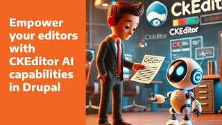 AI Powered CKEditor in Drupal [upl. by Ahsimin]