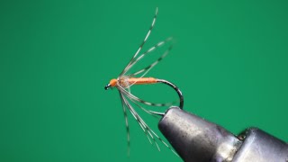 PARTRIDGE AND ORANGE SOFT HACKLE  FLY TYING TUTORIAL [upl. by Almap]