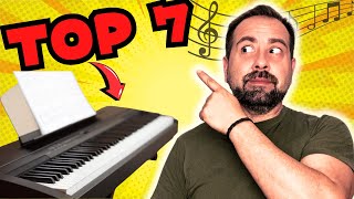 🔥🔝🎹 Los TOP 7 MEJORES PIANOSTECLADOS DIGITALES Calidad  Precio [upl. by Akemak48]